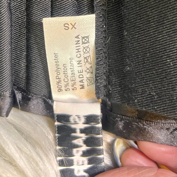 Like new ShaperX boned black satin corset - Picture 10 of 10